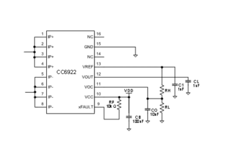 2023展商 | 適用于OBC車載充電機的高性能電流傳感器CC6922